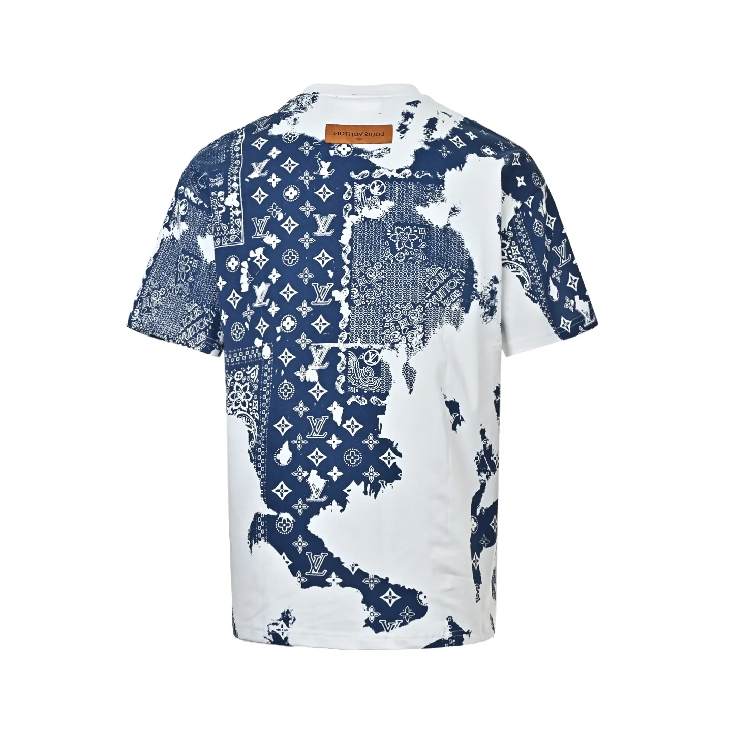 Louis Vuitton/Louis Vuitton cashew flower print short sleeves